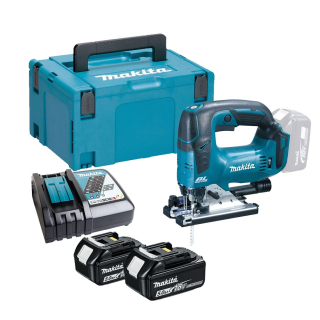 Makita DJV182RTJ Aku bezuhlíková přímočará pila Li-ion LXT 18V,